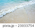 sand beach with wave 23033754