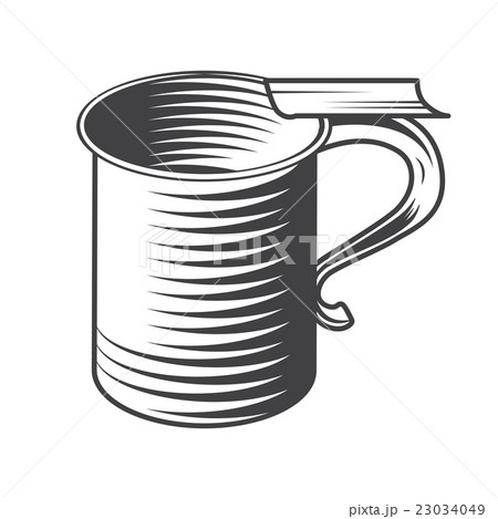 Shaving mug vector Shaving mug vector 23034049