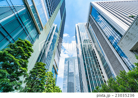 【東京】丸の内オフィス街 23035236