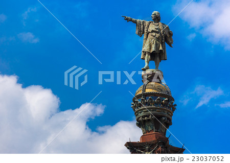 Mirador de Colom in Barcelona, Spain 23037052