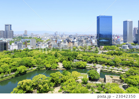 大阪都市風景・大阪城~大阪ビジネスパーク 大阪都市風景・大阪城~大阪ビジネスパーク 23042350