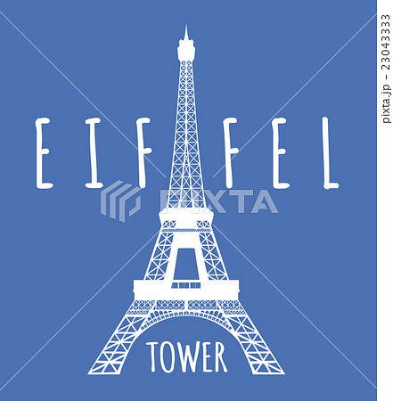 Eiffel tower in Paris 23043333