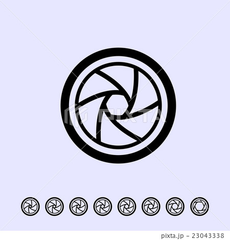 camera shutter illustration 23043338