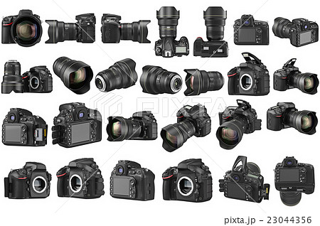 Set digital DSLR camera 23044356