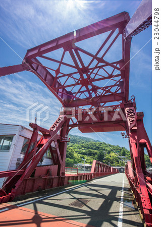 可動橋(愛媛県大洲市 長浜大橋) 可動橋(愛媛県大洲市 長浜大橋) 23044798