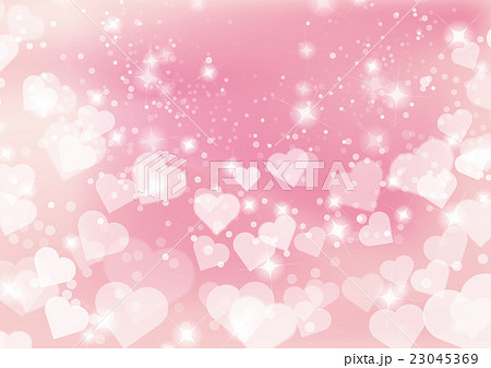 ハートの背景のイラスト素材