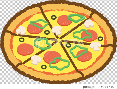 Pizza Stock Illustration