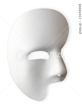 白い仮面/クリッピングパス付き 白い仮面/クリッピングパス付き 23049998