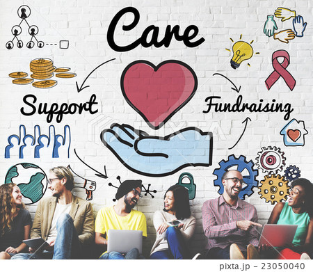 Care Assurance Protection Attention Safeguard Concept Care Assurance Protection Attention Safeguard Concept 23050040