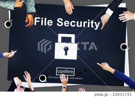 Data Privacy Encrypted Online Security Protection Concept Data Privacy Encrypted Online Security Protection Concept 23051735