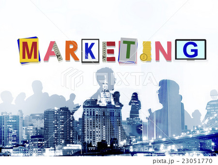 Marketing Strategy Business Commerce Solution Concept 23051770