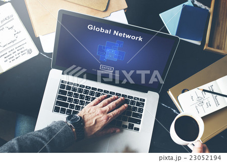 Global Network Internet Technology Online Connection Concept Global Network Internet Technology Online Connection Concept 23052194