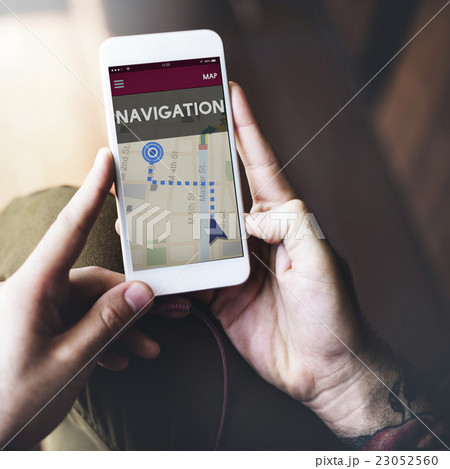 Navigation Location Travel Search Trip Concept 23052560
