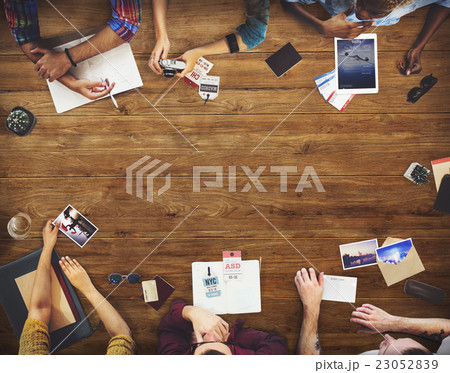 Business Team Travel Discussion Planning Concept Business Team Travel Discussion Planning Concept 23052839
