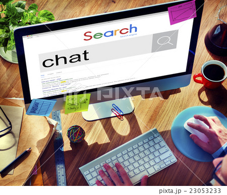 Chat Communication Social Media Networking Concept Chat Communication Social Media Networking Concept 23053233