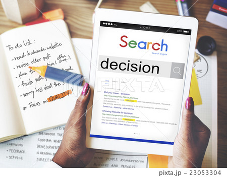 Decision Choice Decide Determine Development Concept 23053304