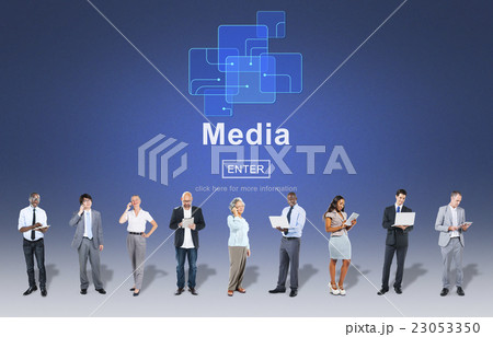 Media Social Media Internet Online Technology Concept 23053350