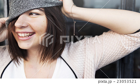 Skater Sneakers Leisure Fashion Energy Exercise Concept 23053521