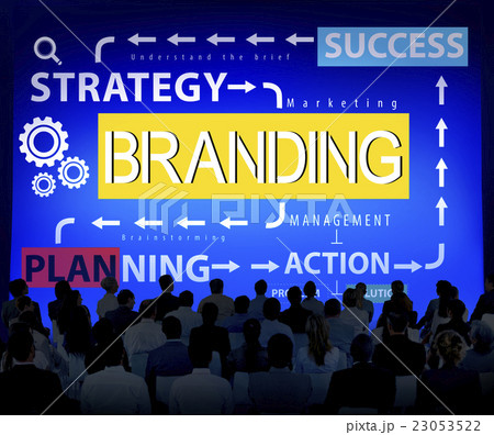 Branding Advertising Commercial Trademark Marketing Concept 23053522