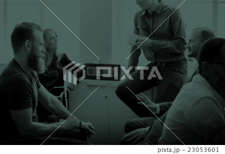 Business People Meeting Conference Discussion Working Concept Business People Meeting Conference Discussion Working Concept 23053601