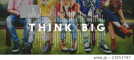 Think Big Faith Attitude Inspiration Optimism Concept 23053787