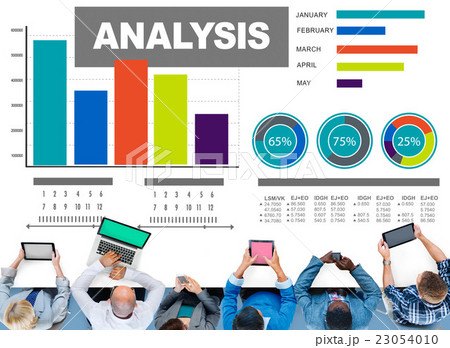 Analysis Analytics Bar graph Chart Data Information Concept 23054010