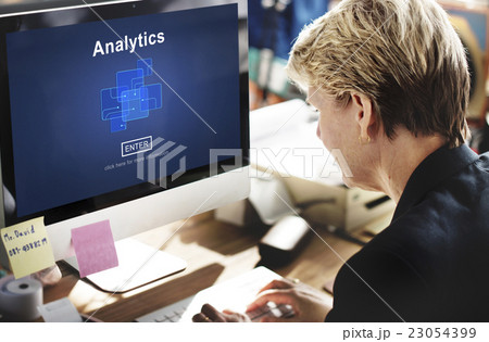 Analytics Analysis Data Information Research Concept 23054399