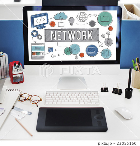 Network Connection Internet Online Technology Concept 23055160