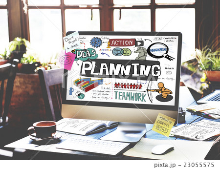 Planning Action Ideas Strategy Teamwork Concept 23055575