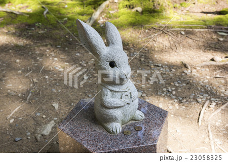 出雲大社の兎像 23058325
