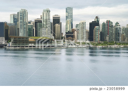 Vancouver skyline. View of Downtown Vancouver 23058999