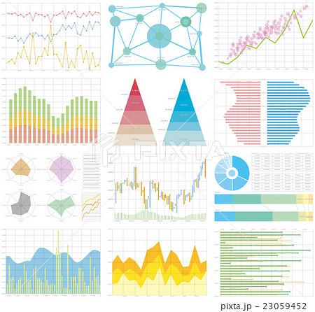 グラフ　チャート　表 23059452