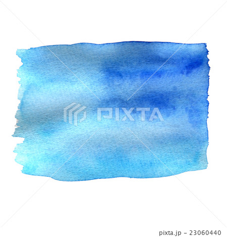 Dark light blue watercolor image abstract shape 23060440