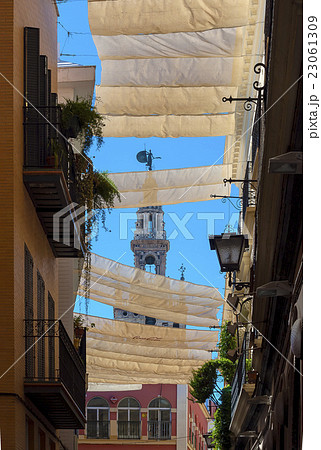 Canopies provide shade Canopies provide shade 23061309