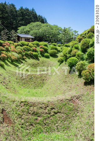 山中城　西ノ丸畝堀 23063020
