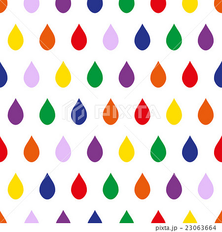 Colorful Rain White Background Colorful Rain White Background 23063664