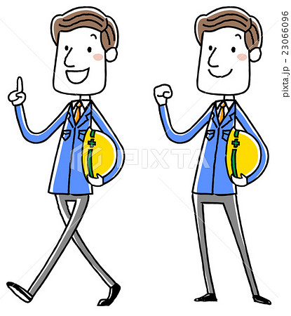 作業服の男性 ポーズ 作業服の男性 ポーズ 23066096