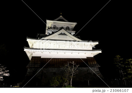 上山城の夜景 23066107