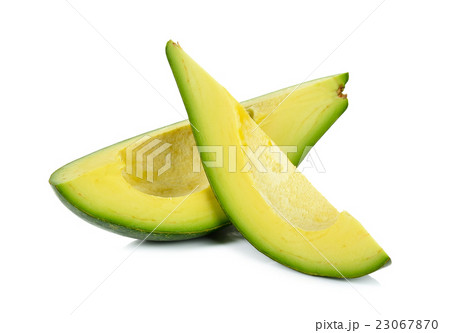 avocado isolated on the white background 23067870