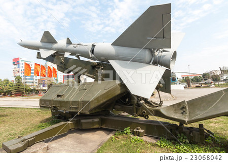 ベトナム戦争時に北ベトナム軍が使用した地対空ミサイルのS-75ミサイル(SA-2ガイドライン) ベトナム戦争時に北ベトナム軍が使用した地対空ミサイルのS-75ミサイル(SA-2ガイドライン) 23068042