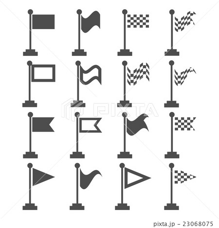 set of flag icon set of flag icon 23068075