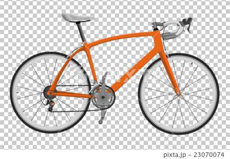 Road racing bike isolated on white background Road racing bike isolated on white background 23070074