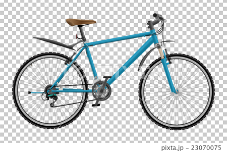 Mountain bike isolated on white background Mountain bike isolated on white background 23070075