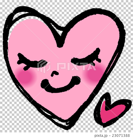 幸せなハートのイラスト素材 [23071388] - PIXTA