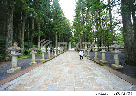 高野山 奥の院 参道高野山 奥の院 参道の写真素材