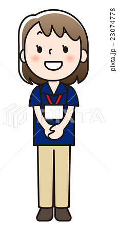 女性スタッフ 23074778