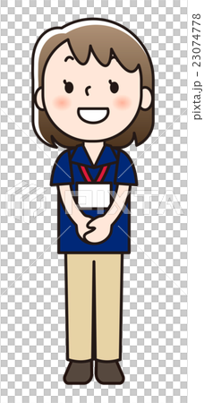 女性スタッフ 23074778