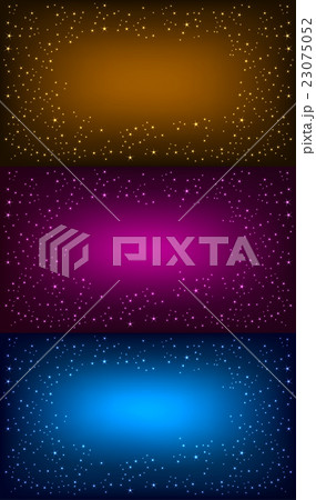 Space background set 23075052