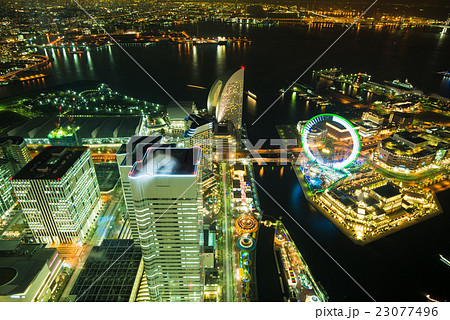 みなとみらいの夜景 23077496