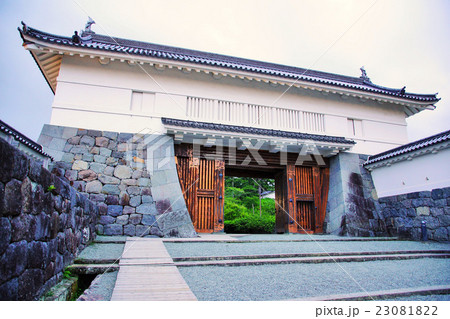 神奈川県 小田原城 二の丸 銅門 (外側 ) 2015年8月 神奈川県 小田原城 二の丸 銅門 (外側 ) 2015年8月 23081822